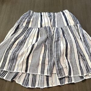 LEMLEM Blue and White Skirt